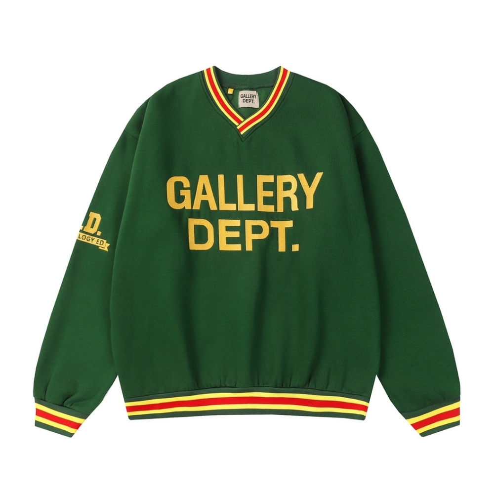 GALLERY DEPT. Green thickened hoody